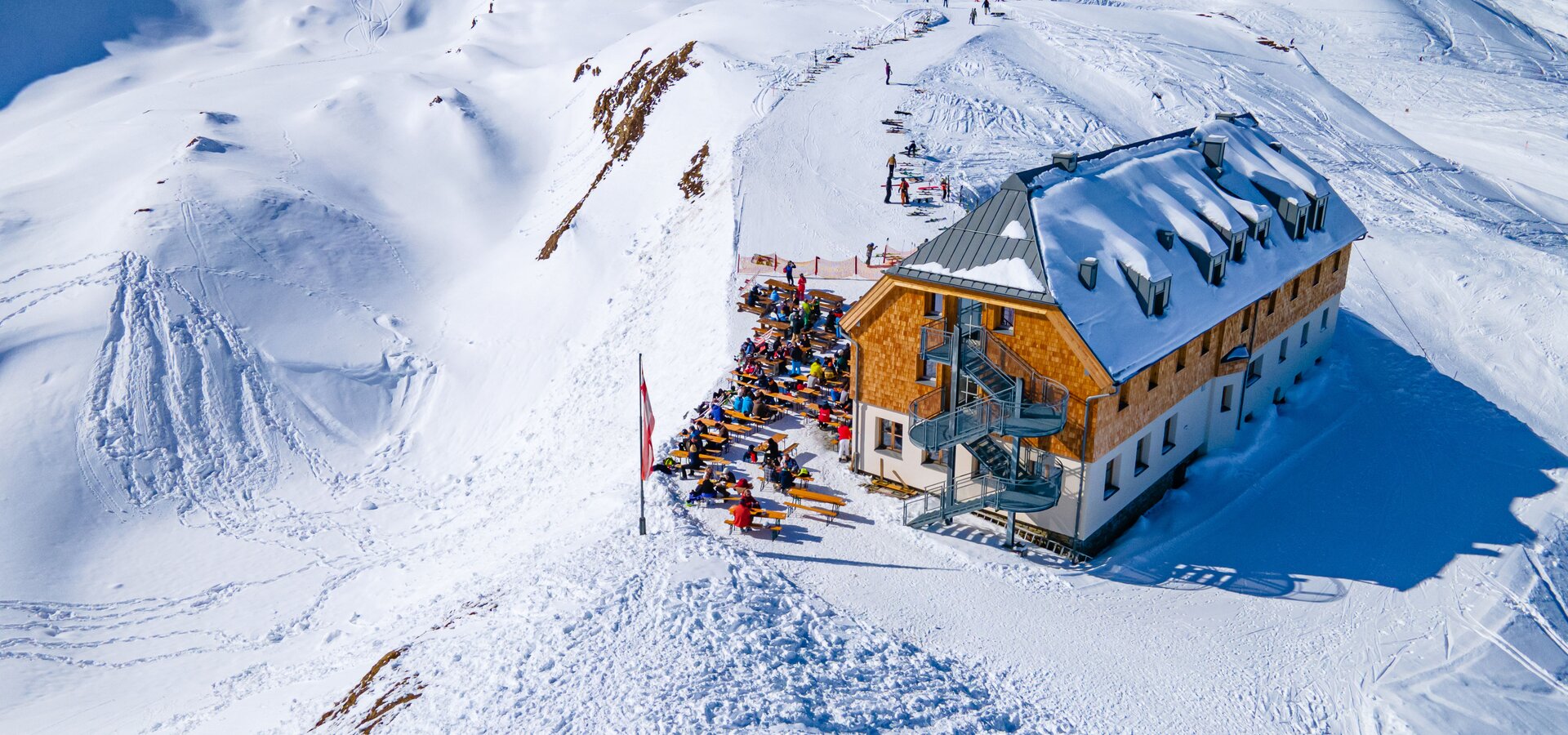 Krefelder Hütte Winter, Kitzsteinhorn | © Krefelder Hütte