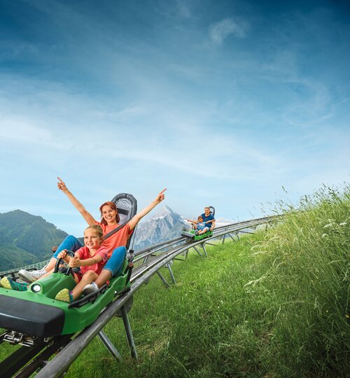 Maisi Flitzer Alpine Coaster in Kaprun | © Kitzsteinhorn